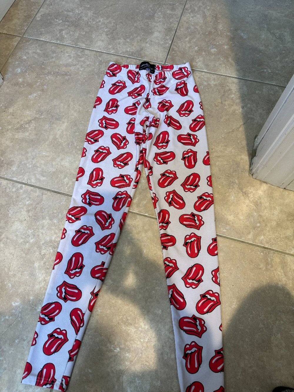 Rolling Stones Logo Leggings (S)